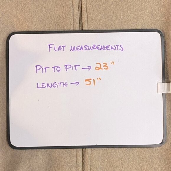 Vintage Kayanna Lingerie Beige Maxi Lgth Front Zip Fleece MockNeck Housecoat S - Picture 5 of 15